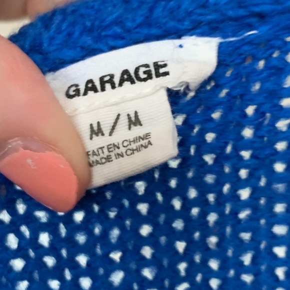 Royal blue knit sweater - Picture 3 of 5